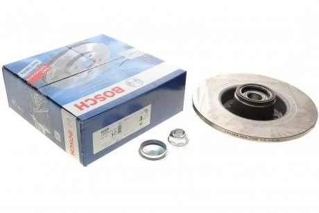 Диск гальмівний задн. (з підш. (з ABS) Laguna 01- BOSCH 0986479273