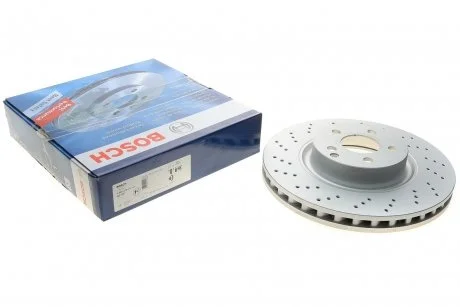 Диск тормозной MB W221 S350 S320CDI F BOSCH 0986479413