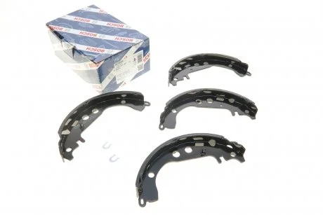 Фото щоки гальм. TOYOTA Corolla -06, Yaris 04- BOSCH 0986487589 Щоки гальм. TOYOTA Corolla -06, Yaris 04- BOSCH 0986487589