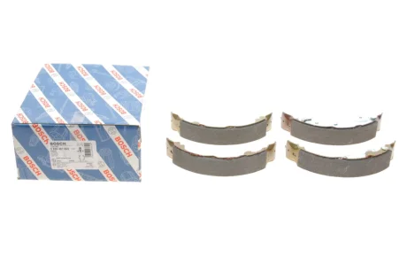 Щоки гальмівні CITROEN C1, OPEL Agila, SUZUKI Swift, TOYOTA Yaris BOSCH 0986487665