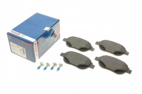 Гальмівні колодки передн. Peugeot 207,307Citroen C4(+ESP),Fiat Doblo BOSCH 0 986 494 038