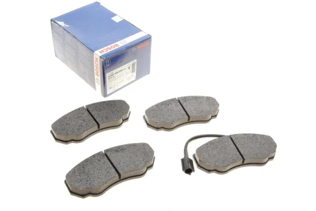 К-т гальмівних колодок CITROEN JUMPER 1000/1400kg BOSCH 0986494048