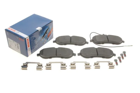 Гальм.колод. передн..CITROEN Jumpy FIAT Scudo 07- BOSCH 0986494163
