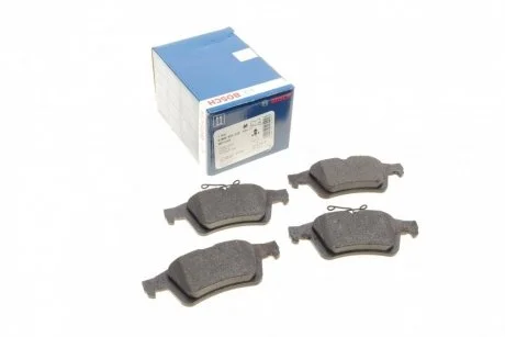 Фото гальмівні колодки диск.задн. (з електронним стоян.гальмом) Focus II,Mazda 3,Vectra C,Citroen C5 III BOSCH 0 986 494 528 Гальмівні колодки диск.задн. (з електронним стоян.гальмом) Focus II,Mazda 3,Vectra C,Citroen C5 III BOSCH 0 986 494 528