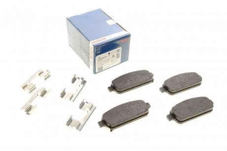 Тормозные колодки, дисковые BOSCH 0986494666