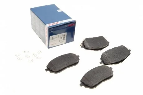 Гальмів.колодки передн.Auris 12- BOSCH 0 986 494 676