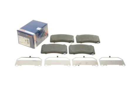Гальмівні колодки передн.Tesla S 12-,Cadillac,Ford (з ма Brembo) BOSCH 0986494880