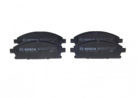 KLOCKI HAM./PRZ/ NISSAN X-TRAIL 2.2 03- BOSCH 0986494928 (фото 1)