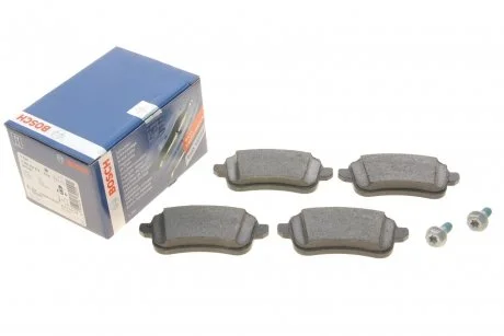 Фото гальмівні колодки задн. RENAULT Fluence 10-, Megane III,Scenic 09- BOSCH 0986494978 Гальмівні колодки задн. RENAULT Fluence 10-, Megane III,Scenic 09- BOSCH 0986494978