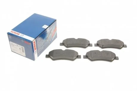 Фото гальмівні колодки задн. DB Sprinter,VW Crafter 06- BOSCH 0 986 495 100 Гальмівні колодки задн. DB Sprinter,VW Crafter 06- BOSCH 0 986 495 100