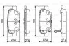 Гальмівні колодкиTYL.F-TIPO (356) BOSCH 0986495393 (фото 1)