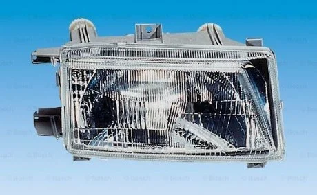 Фара Прав (H4/W5W, колір відбивача: хром) BOSCH 1307022167