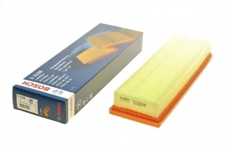 Фото фільтр повітряний CITROEN Berlingo 1,4i, C2/C3 1,1/1,4i 02- (102*41*336) BOSCH 1 457 433 158 Фільтр повітряний CITROEN Berlingo 1,4i, C2/C3 1,1/1,4i 02- (102*41*336) BOSCH 1 457 433 158