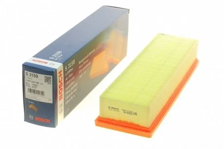 Фото фільтр повітряний CITROEN Berlingo 1,4i, C2/C3 1,1-1,6i 02- (102*70*336) BOSCH 1 457 433 159 Фільтр повітряний CITROEN Berlingo 1,4i, C2/C3 1,1-1,6i 02- (102*70*336) BOSCH 1 457 433 159
