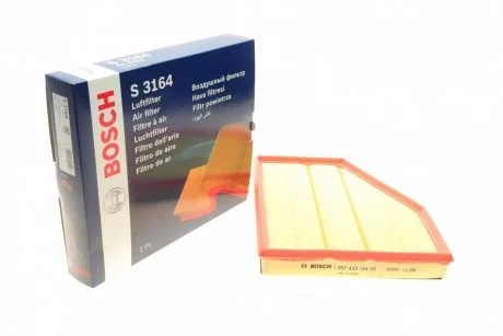 Фото фільтр повітряний BMW 3,0D 5-serie (E60) BOSCH 1 457 433 164 Фільтр повітряний BMW 3,0D 5-serie (E60) BOSCH 1 457 433 164