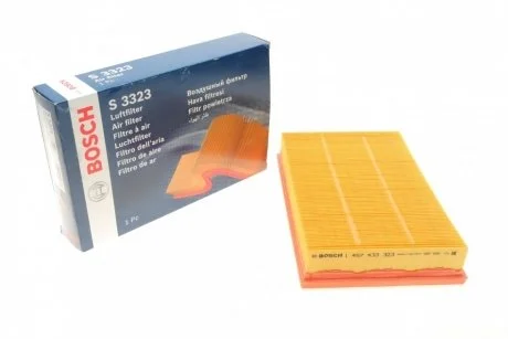 Фото фільтр повітряний FORD Focus C-Max, Focus II 04- (190*57*281) BOSCH 1 457 433 323 Фільтр повітряний FORD Focus C-Max, Focus II 04- (190*57*281) BOSCH 1 457 433 323