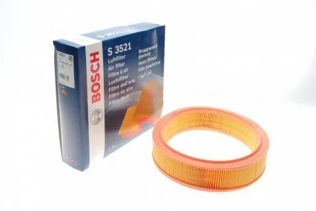 Фільтр повітряний FIAT 1,2i 8V: Doblo, Punto LANCIA Y BOSCH 1 457 433 521