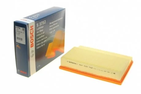 Фото фільтр повітряний DB W202 93-01 (з вирізом) (294*58*228) BOSCH 1 457 433 752 Фільтр повітряний DB W202 93-01 (з вирізом) (294*58*228) BOSCH 1 457 433 752