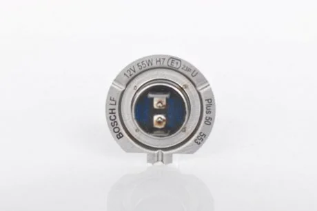 Лампа розжарювання H7 12V 55W PX26d plus 50 BOSCH 1987302079