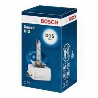 Лампа газорозрядна Xenon White HID D1S 5500k +20% BOSCH 1987302909