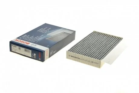Фільтр повітр. салону (вугілля) RENAULT Megane III 08- (157*35*257) BOSCH 1987432327