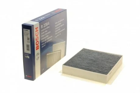 Фільтр повітр. салону (вугілля) DB W163(ML) 98-02 (207*40*226) BOSCH 1 987 432 364