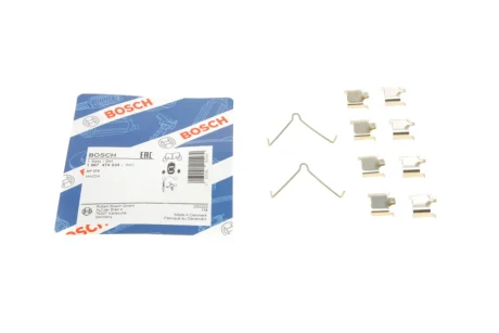 Р/к-кт установлювальний.гальмівних колодок задн.323,626,Mazda 6 BOSCH 1987474234