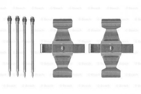 К-кт. установки передн. гальм. колод. W163, W220 BOSCH 1987474338 (фото 1)