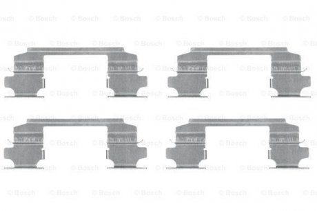 Комплект монтажный тормозных колодок BOSCH 1 987 474 436 (фото 1)