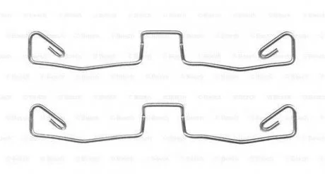 Установчий к-кт. гальм. колод. AUDI BOSCH 1987474658