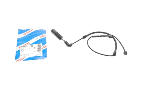 Датчик гальм. колодок перед. (596мм) BMW E46 (1шт.) BOSCH 1987474943