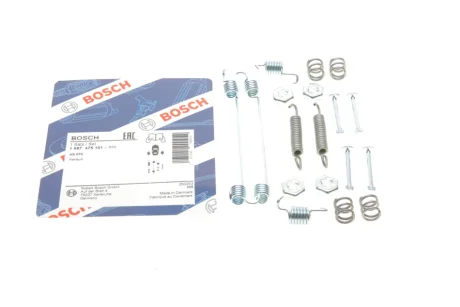 Монтажний к-кт. гальм. колод. FIAT Bravo BOSCH 1987475101