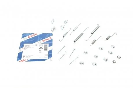 Монтажний набір гальмівної колодки (LUCAS) VOLVO 440, 460, 850, CITROEN XSARA, DACIA LOGAN, LOGAN EXPRESS, LOGAN MCV, PEUGEOT 106 II, 306, RENAULT LAGUNA I, LOGAN I, TWINGO I 1.0ALK-2.5D 08.88- BOSCH 1987475157