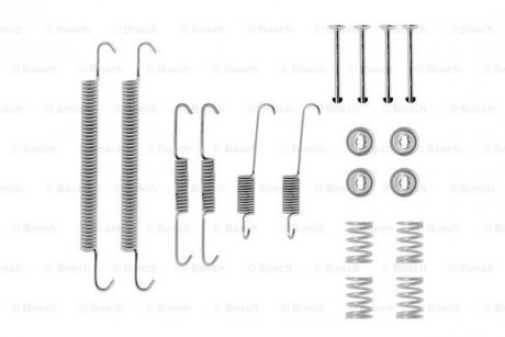 Р/к установки задніх гальмівних колодок CITROEN BERLINGO 96- BOSCH 1987475257