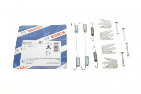 К-т установчий задніх гальм. колодок FIAT Doblo 01- BOSCH 1987475316