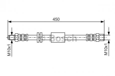 Гальмівний шланг BOSCH 1987476443
