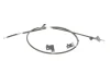 Трос ручного гальма лів. Auris 07- BOSCH 1987482439 (фото 1)