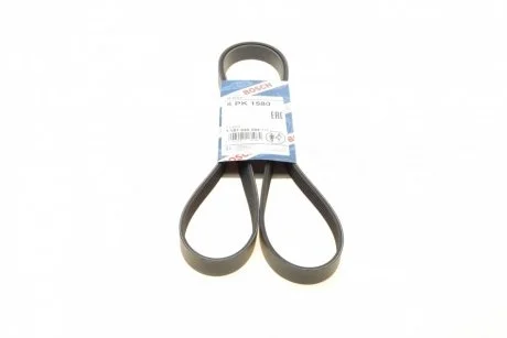 Ремінь поліклиновий 6PK1580 BOSCH 1 987 946 294