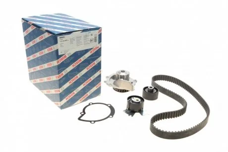 К-кт ГРМ (ремінь+2 ролика+помпа води) C5 08-,Ford Focus,Kuga,Fiat 2.0HDI/TDCi BOSCH 1987946497