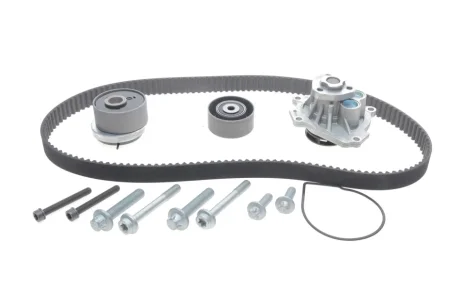 Комплект ГРМ (ремінь + ролик + водяний насос) OPEL ASTRA G, ASTRA G CLASSIC, ASTRA H, ASTRA H CLASSIC, ASTRA H GTC, ASTRA H/KOMBI, ASTRA J, ASTRA J GTC, CORSA D, CORSA E 1.6-1.8LPG 03.00- BOSCH 1987946956
