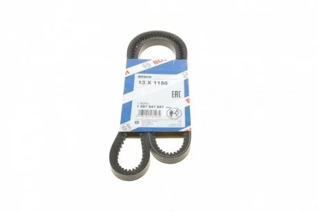 Фото ремень генератора BOSCH 1 987 947 661 Ремень генератора BOSCH 1 987 947 661