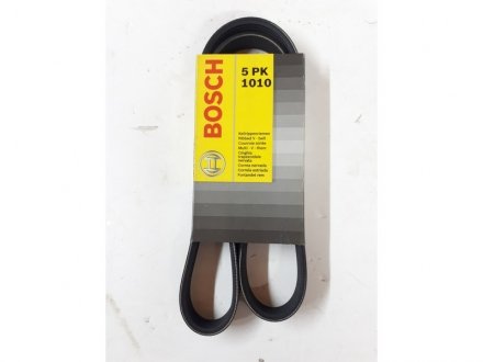 Ремінь П-клиновий 5PK1010 DAEWOO Lanos 1,6, Nexia,Espero 1,5 FIAT FORD MAZDA 626 BOSCH 1 987 947 921