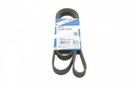 Ремень поликлиновидный 6x1675 BOSCH 1 987 947 979
