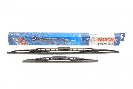 Комплект щеток стеклоочистителя каркасных Twin Spoiler 530/340 BOSCH 3397010406 (фото 1)