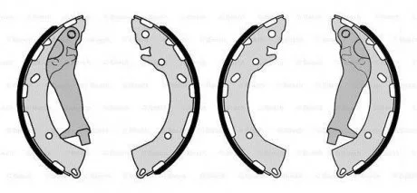 Щоки гальмівні задн. HYUNDAI Getz 02- BOSCH F026008023