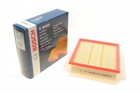 Фото воздушный фильтр BOSCH F 026 400 049 Воздушный фильтр BOSCH F 026 400 049