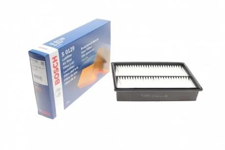 Фото фільтр повітряний MAZDA 3 2,0-2,3 03-. (187*53*276) BOSCH F 026 400 129 Фільтр повітряний MAZDA 3 2,0-2,3 03-. (187*53*276) BOSCH F 026 400 129