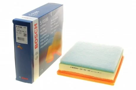 Фото фільтр повітряний MOVANO 2.2-2.5CDTI 03- BOSCH F 026 400 166 Фільтр повітряний MOVANO 2.2-2.5CDTI 03- BOSCH F 026 400 166