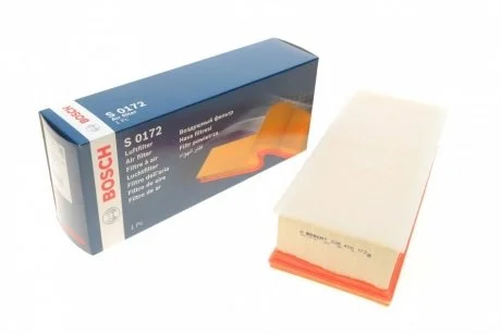 Фото фільтр повітря Audi A3,Skoda Octavia,Caddy,Golf V/VI BOSCH F 026 400 172 Фільтр повітря Audi A3,Skoda Octavia,Caddy,Golf V/VI BOSCH F 026 400 172