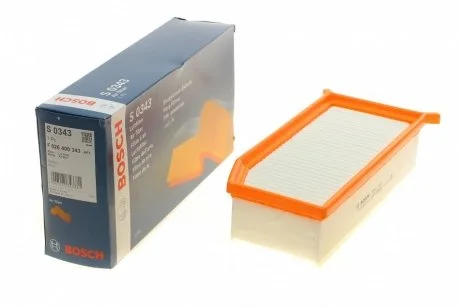 Фото фильтр воздушный BOSCH F 026 400 343 Фильтр воздушный BOSCH F 026 400 343